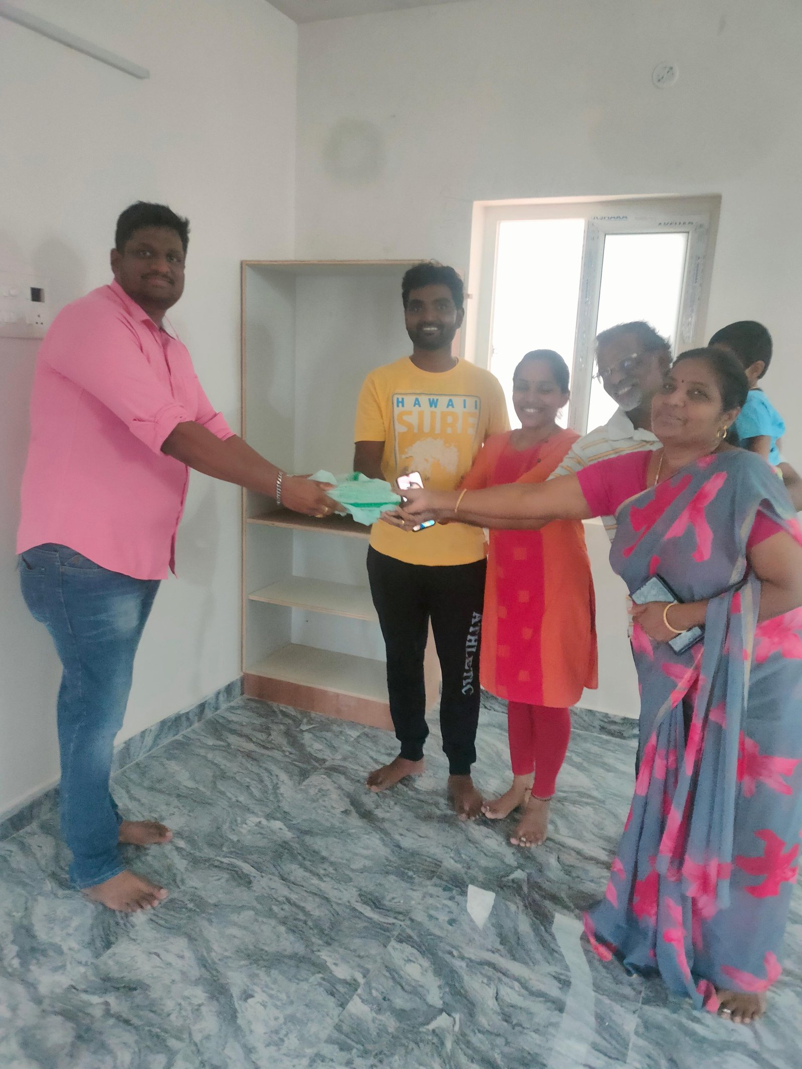 Happy customer handover 2