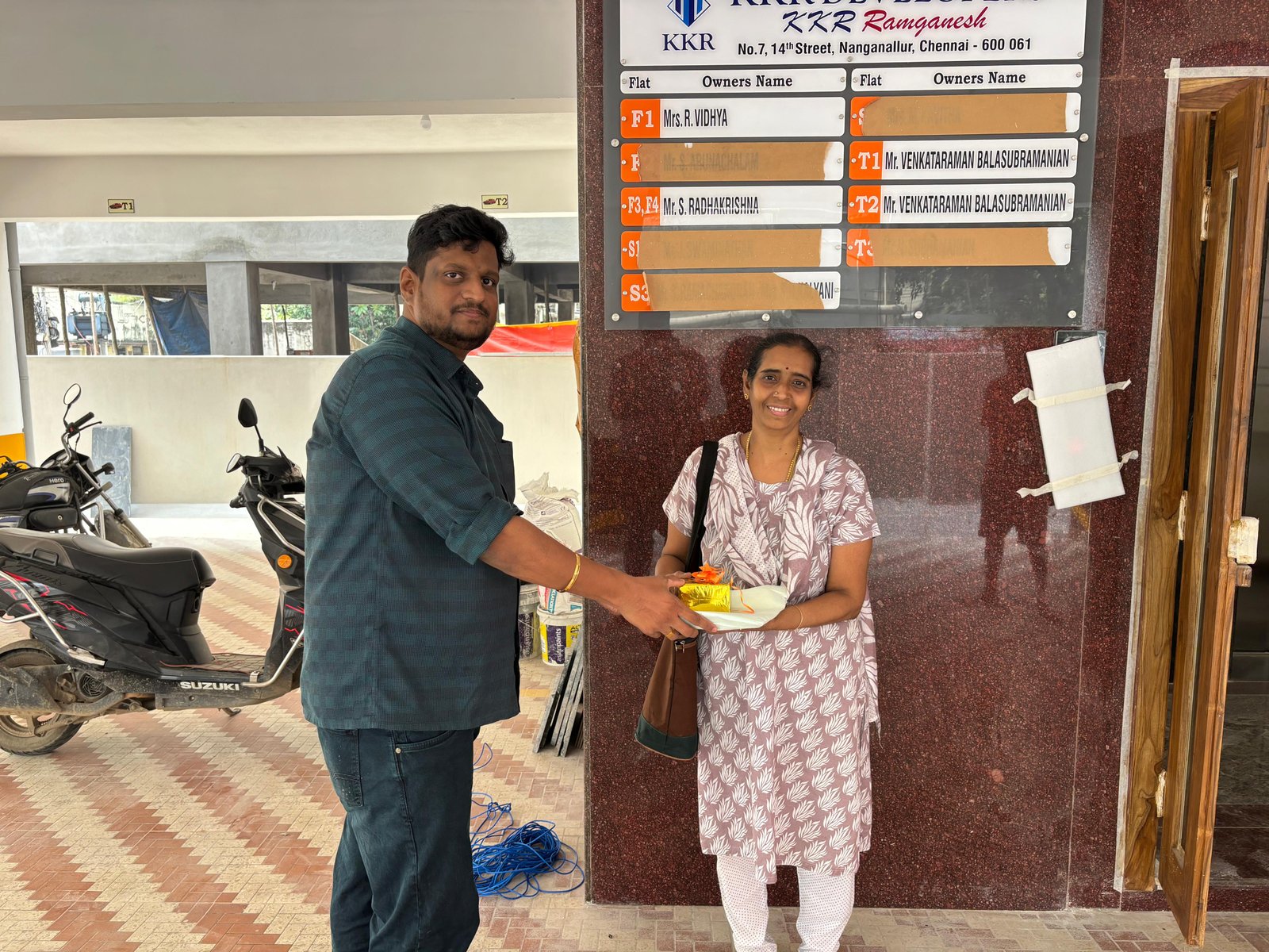 Happy customer handover 6